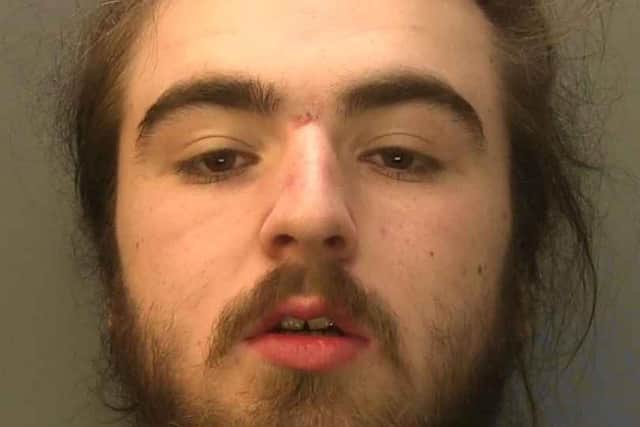 Charlie Angel, 19, was sentenced to two-and-a-half-years in prison after he was identified as running the ‘Snupe’ county drug line in the area. Photo: Sussex Police