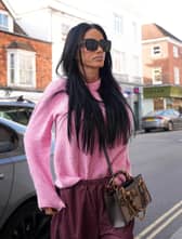 Katie Price arrives at Lewes Crown Court, East Sussex, where her ex-husband Kieran Hayler is charged with three counts of rape and one count of sexual assault against a 13-year-old girl | Picture: Gareth Fuller/the Press Association