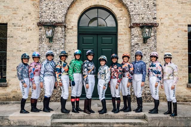 The 2023 Markel Magnolia Cup line-up - the event raised £245,000 for charity this year | Picture via Goodwood Racecourse