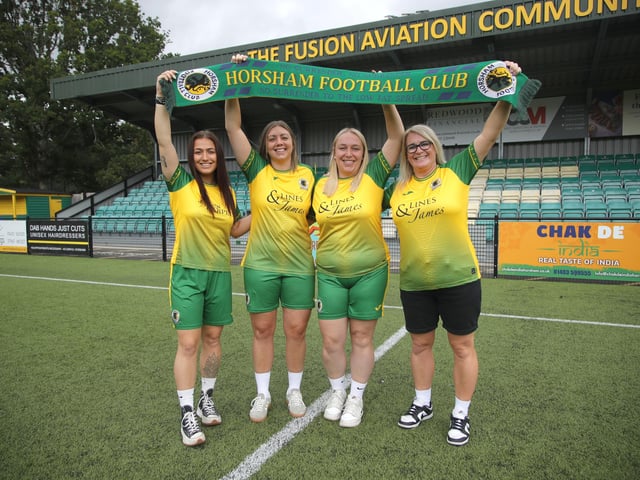 Horsham FC have launched their new home kit for the 2025-26 campaign – with a little help from the club’s volunteers, players, staff and loyal supporters.