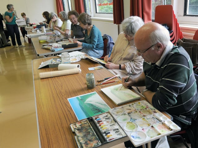 The Arty Crafty Workshop in June 2010