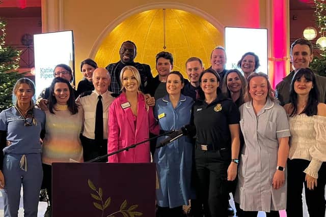 Britain’s Got Talent choir featuring Sussex Police officer performs at Katie Piper Foundation (photo from Sussex Police)