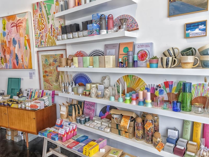 Inside some of Worthing's wonderful array of galleries and shops – each of which supports local artists and makers