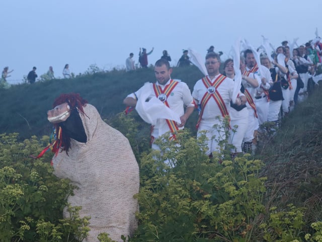 The Dancing at Dawn event. Picture: Kevin Boorman