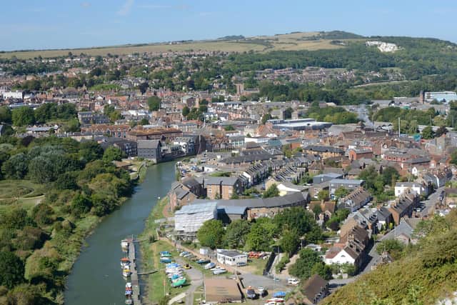 Lewes and Bordering Landscape