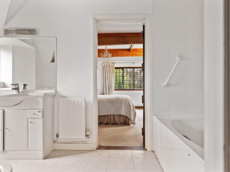 The property has five bathrooms