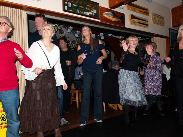 Christmas Soul Party 2023 in Hastings. Photo by Frank Copper.