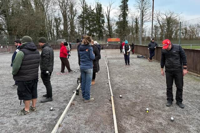 The recent open winter doubles tournament