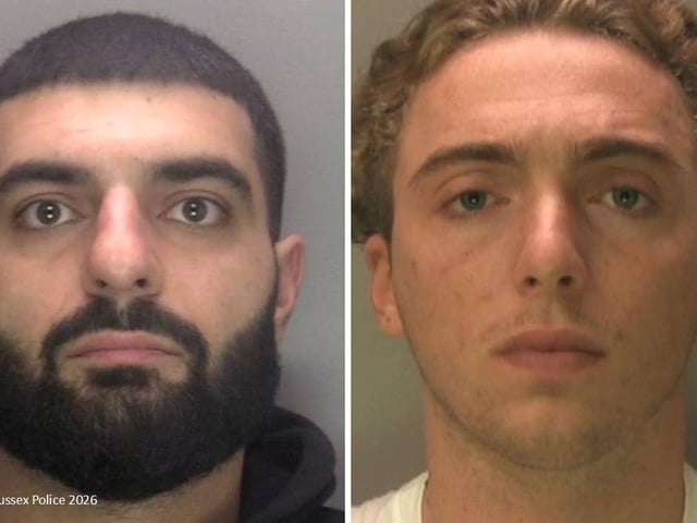 Two drug dealers who conspired to supply class A substances have been jailed. Behrad Mohammadi, 31, and Kyle O’Brien, 22, were the key figures in a supply operation in West Sussex. Phone evidence showed how they were offering bulk supplies, and officers carried out joint warrants at their addresses as part of Operation Tripod. During the warrants, completed in October last year, more an a kilogram of cocaine and kilogram of cannabis were found in O’Brien’s address, as well as thousands of nitrous oxide cylinders. Both men were charged with offences, and at Portsmouth Crown Court on March 26 Mohammadi and O’Brien appeared for sentencing. The court was told how Mohammadi, of Prior Place, Chichester, was listed as a director for three businesses in the Chichester area including a vape shop and a supercar business, but showed large sums of cash flowing through his personal accounts. His phone showed bulk offering and supplying of cannabis and cocaine. Mohammadi admitted conspiracy to supply class A and class B drugs, and possession of cannabis, and was jailed for nine years and nine months. O’Brien, of Batchmere Road, Chichester, supported Mohammadi’s operation, and was found in possession of cocaine, cannabis and nitrous oxide at his home address in quantities worth tens of thousands of pounds at street value. He admitted conspiracy to supply class A and B drugs, possessing class C drugs with intent to supply, and possession of ketamine. He was jailed for four years. Two other men charged in connection with the investigation face sentence later this year.