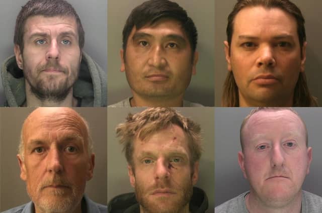 These are some of the most serious, high profile and prolific offenders who were jailed in Sussex in the first month of 2026.
