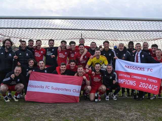 Hassocks beat Crowborough to win the SCFL premier title