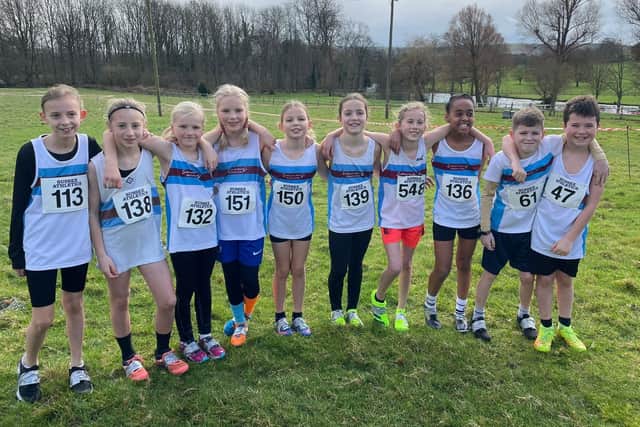Eastbourne Rovers' under-11s did well in the cross country at Glyndebourne | Picture: Eastbourne Rovers