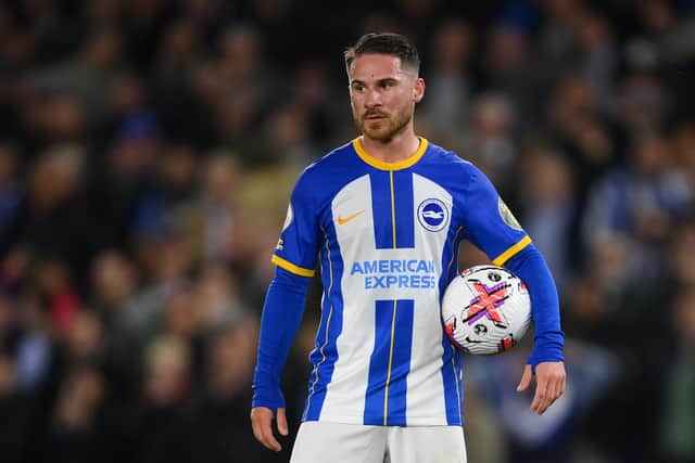Mac Allister joined Brighton in June 2019 and has gone on to make 107 appearances for the club.   (Photo by Mike Hewitt/Getty Images)