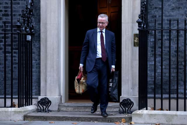 Michael Gove leaves 10 Downing Street (Photo by Dan Kitwood/Getty Images)