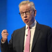 Michael Gove said the UK Government ‘needs to ensure’ that green gaps such as Chatsmore Farm in West Sussex are protected. (Photo by Christopher Furlong/Getty Images)