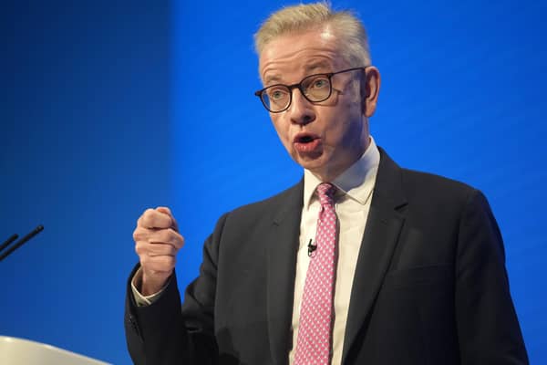 Michael Gove said the UK Government ‘needs to ensure’ that green gaps such as Chatsmore Farm in West Sussex are protected. (Photo by Christopher Furlong/Getty Images)