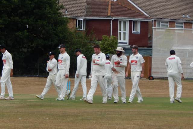 Roffey sealed the Sussex Cricket League Premier Division title with a win at Hastings