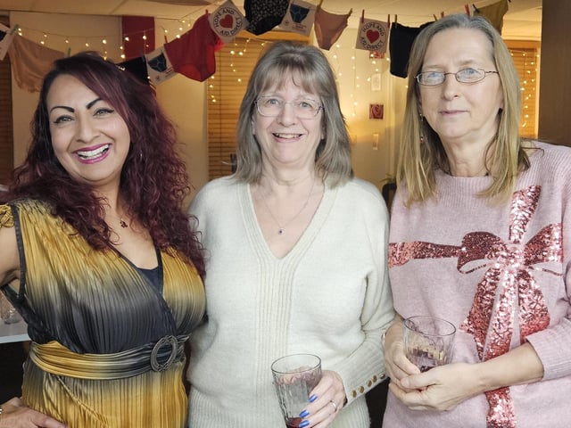 The fundraising event for Hope and Aid Direct took place at Rose Media Group in Highland House, Burgess Hill, on Tuesday, December 17