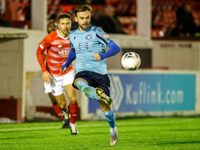 Action from Eastbourne Borough's superb 2-0 National League South win away to leaders Ebbsfleet
