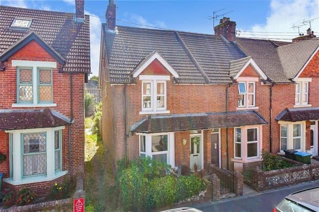 This charming Victorian house with pretty garden has come on the market in Littlehampton priced at £325,000