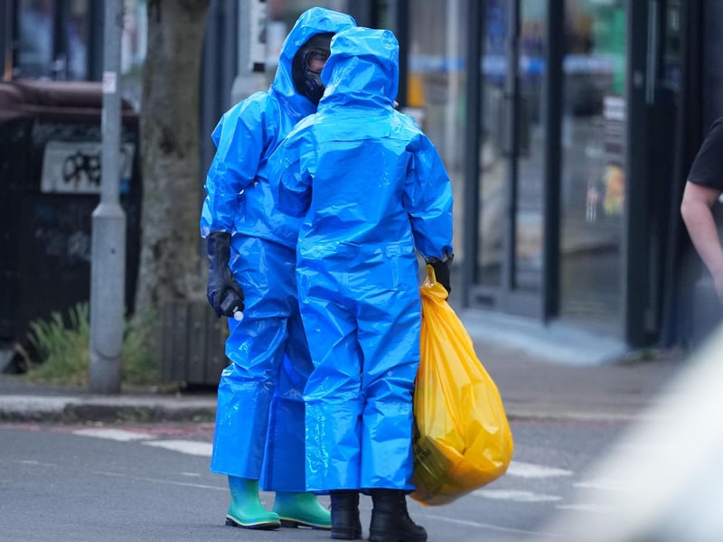 Two men have been arrested following a drug search conducted by the Metropolitan Police at an address in East Sussex.