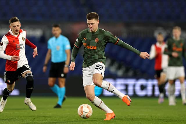 Brighton & Hove Albion transfer target Mykola Matviyenko has committed his long-term future to Shakhtar Donetsk by signing a new multi-year contract, according to latest reports. Picture by Dean Mouhtaropoulos/Getty Images