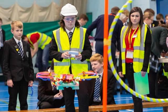 Children take part in technology challenge