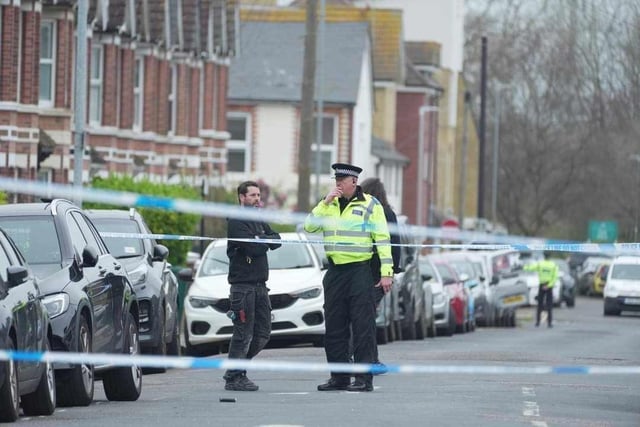 A major police investigation is underway after a ‘fight’ in Portslade left two people in hospital in a ‘critical condition’. Five men have been arrested