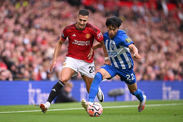 The Japanese forward, who has set some very high standards, was kept relatively quiet by Diogo Dalot. Still found himself in good positions and perhaps should have done better with late chance
