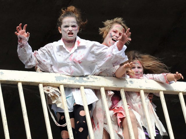 Zombies came to Worthing in November, 2013