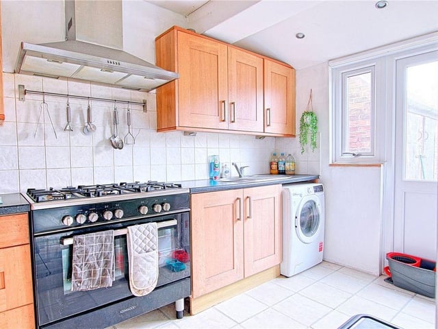 Located close to the railway station and town centre, this property has spacious accommodation over three floors and a large back garden.