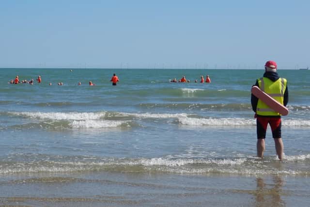 Eighty Shoreham Academy students took part in the Beach Safety Project