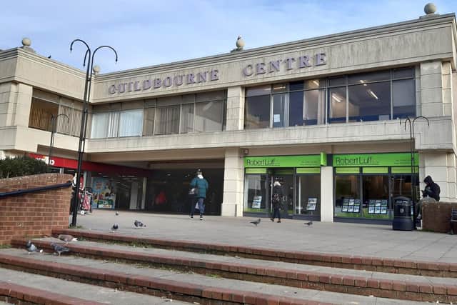 The Guildbourne Centre in Worthing said dog owners are causing a 'huge health and safety risk' by not cleaning up after their pet. Photo: Katherine Hollisey-McLean