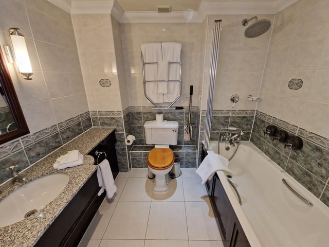 The bathroom