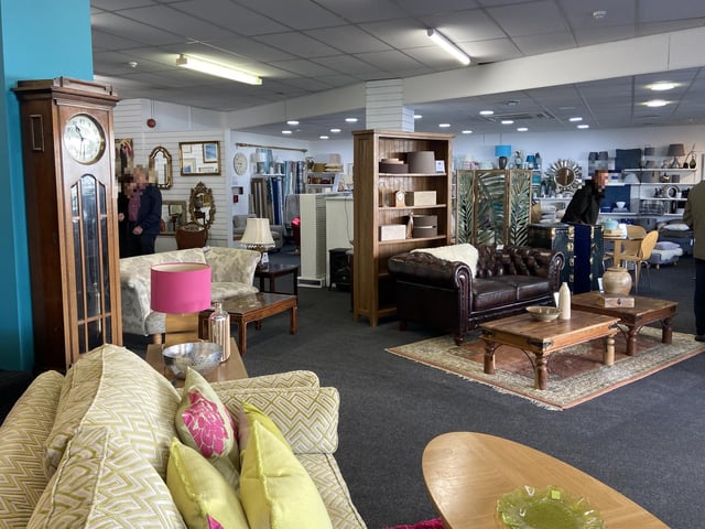 The new St Wilfrid's Hospice shop in Langney Road, Eastbourne
