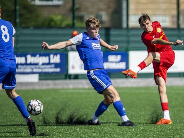 Newhaven v AFC Varndeanians in the SCFL premier