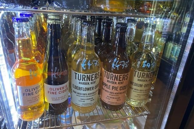 More examples of the fine cider range