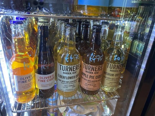 More examples of the fine cider range