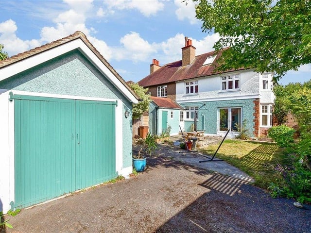 The agents say the garden is a great size for such a central location