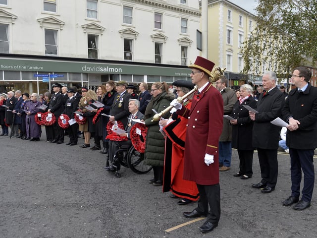 Eastbourne Remembrance Sunday Service (Photo by Jon Rigby)