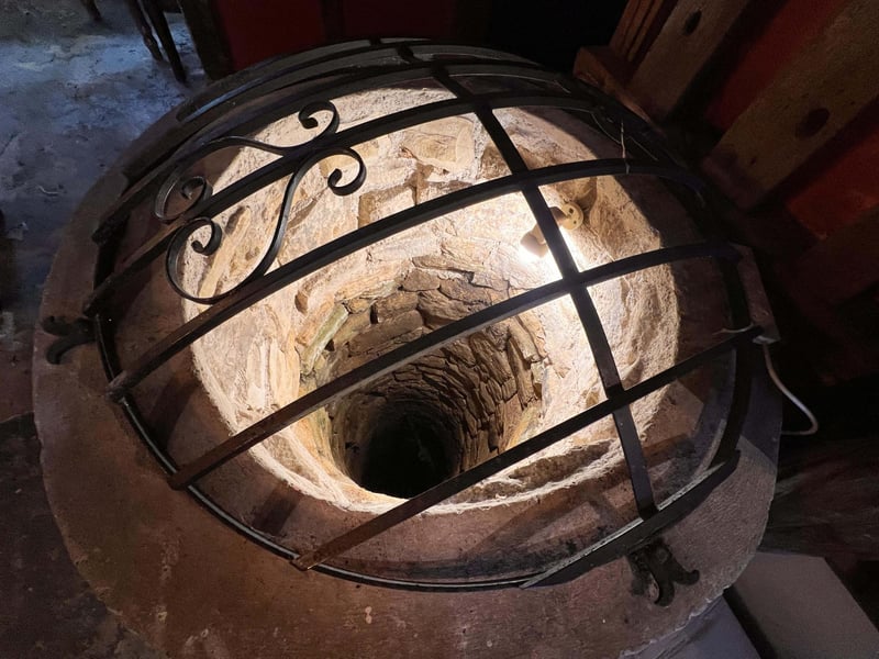 Aldo and Deborah Esposito have purchased The Royal Oak, located on the A21 at Whatlington, from Shepherd Neame and have renamed it The Oak & Olive. An 80-foot-deep well inside the pub.
