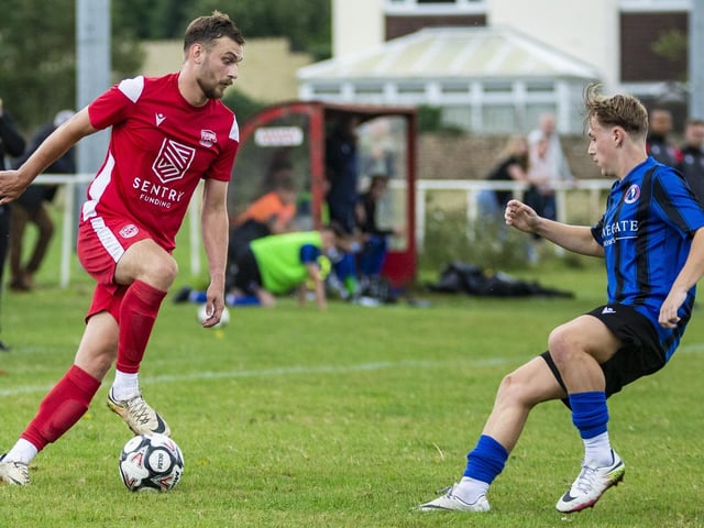 Seaford v Dorking Wanderers B in the SCFL Division 1