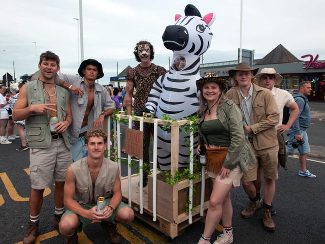 Hastings Old Town Carnival Week 2024: Pram Race. Photo by Frank Copper.