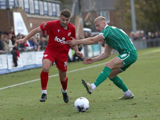 Worthing v Yeovil Town at Woodside Road
