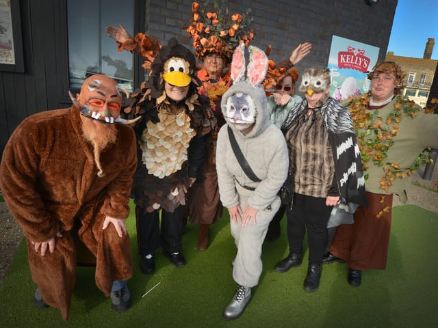 Children's Day, part of Hastings Storytelling Festival, in Hastings Old Town on October 25. Pic Justin L.
