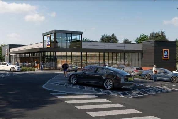 How the new Horsham Aldi could look