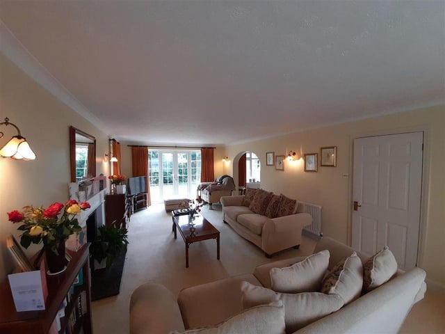This four-bedroom detached house in Holly Drive, Littlehampton, is available with no chain, priced at £540,000 through Redwood & Sons estate agents