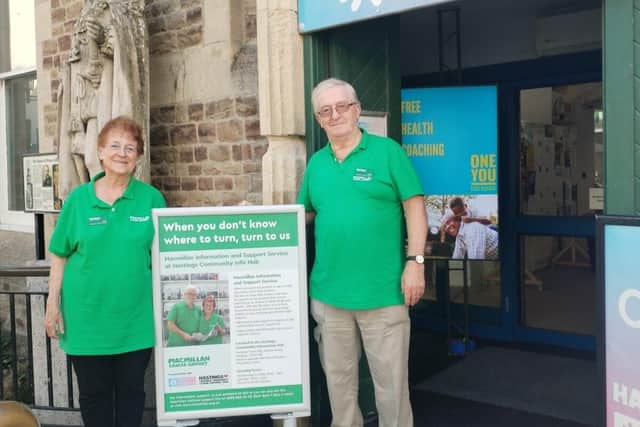 New Macmillan Information and support hub opens in Hastings