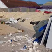 In a video, Defiant Sports spoke out about the vandalism at the former Fort Fun site on the seafront and appealed for those involved to stop. Picture: Loretta Lock