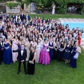 St. Richard’s Catholic College celebrate their leavers’ prom at the Powdermills Hotel,  Battle.
